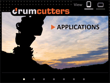 Tablet Screenshot of drumcutters.com